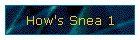 How's Snea 1