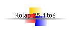 Kolap 25.1to6